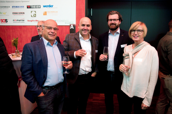 Thomas Eichenberger, Daniel Franz, James und Anita Bruderer.