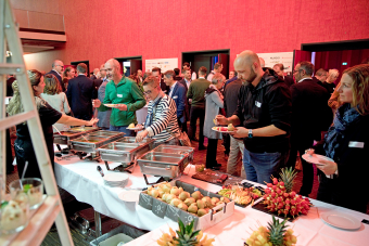 Von Fleisch bis Vegi, Süss bis Sauer gab‘s am Buffet zum Apéro riche.