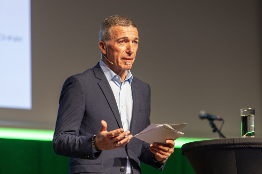 Gastgeber Dario Abbatiello, KMU Region Brugg